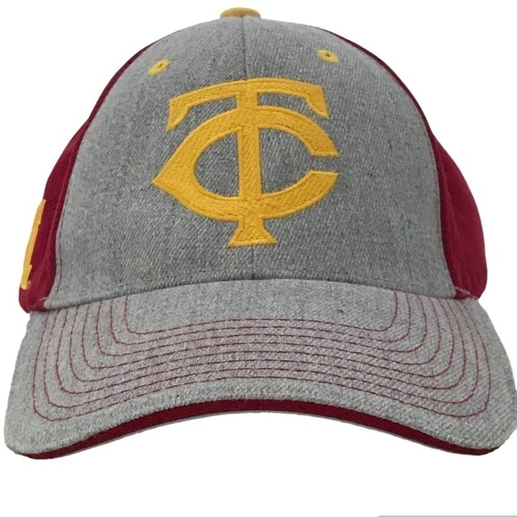 Twin Cities "TC" University of Minnesota Snap Back Ball Cap - Picture 1 of 16